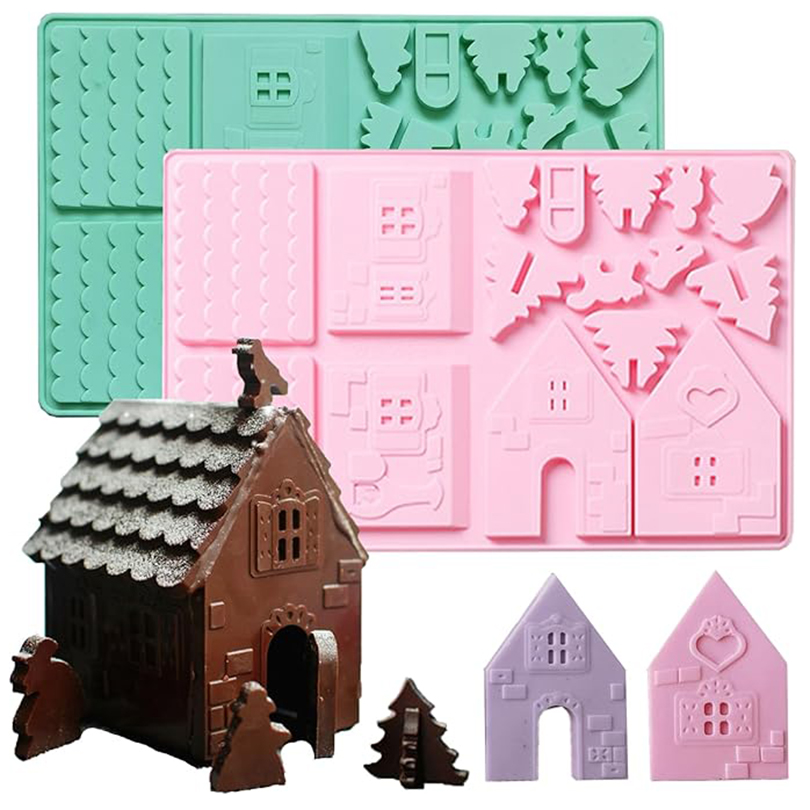 Home Fragrance Gingerbread - 1pc casa de natal bloco de