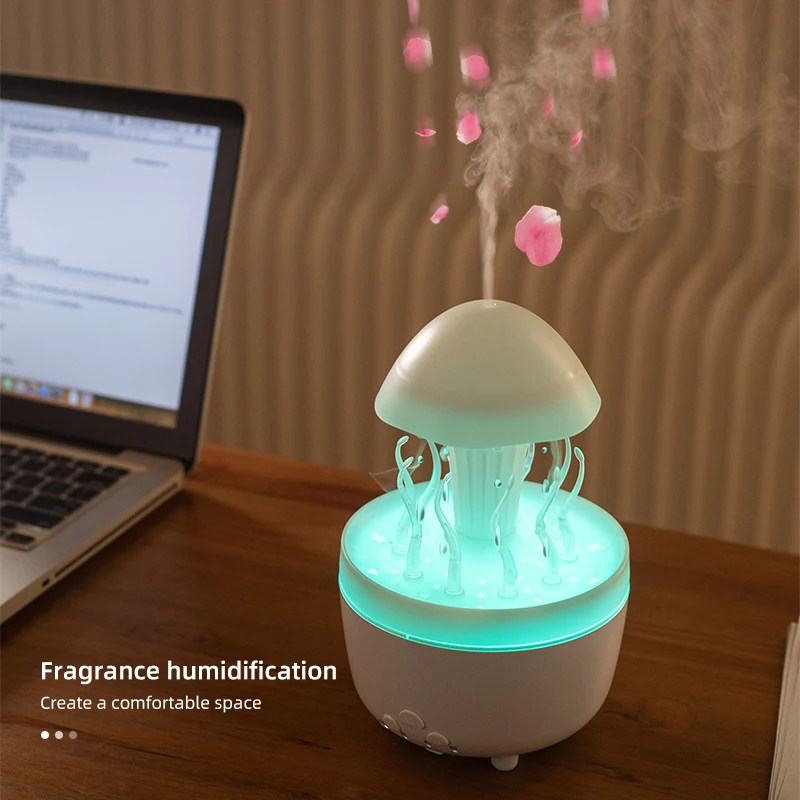 Home Fragrance Device - Máquina rotativa de aromaterapia com gotas