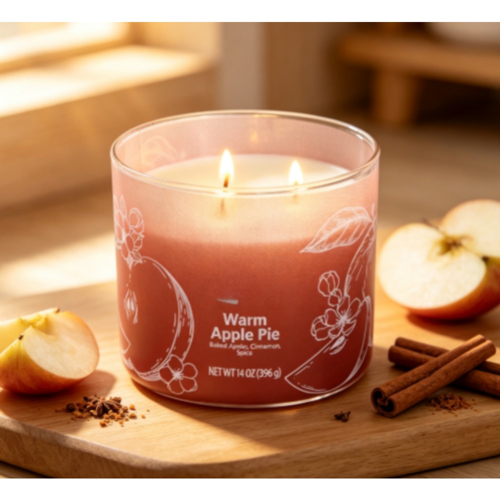 Home Fragrance Scented Candle - Vela Aromática Quente com Aroma de