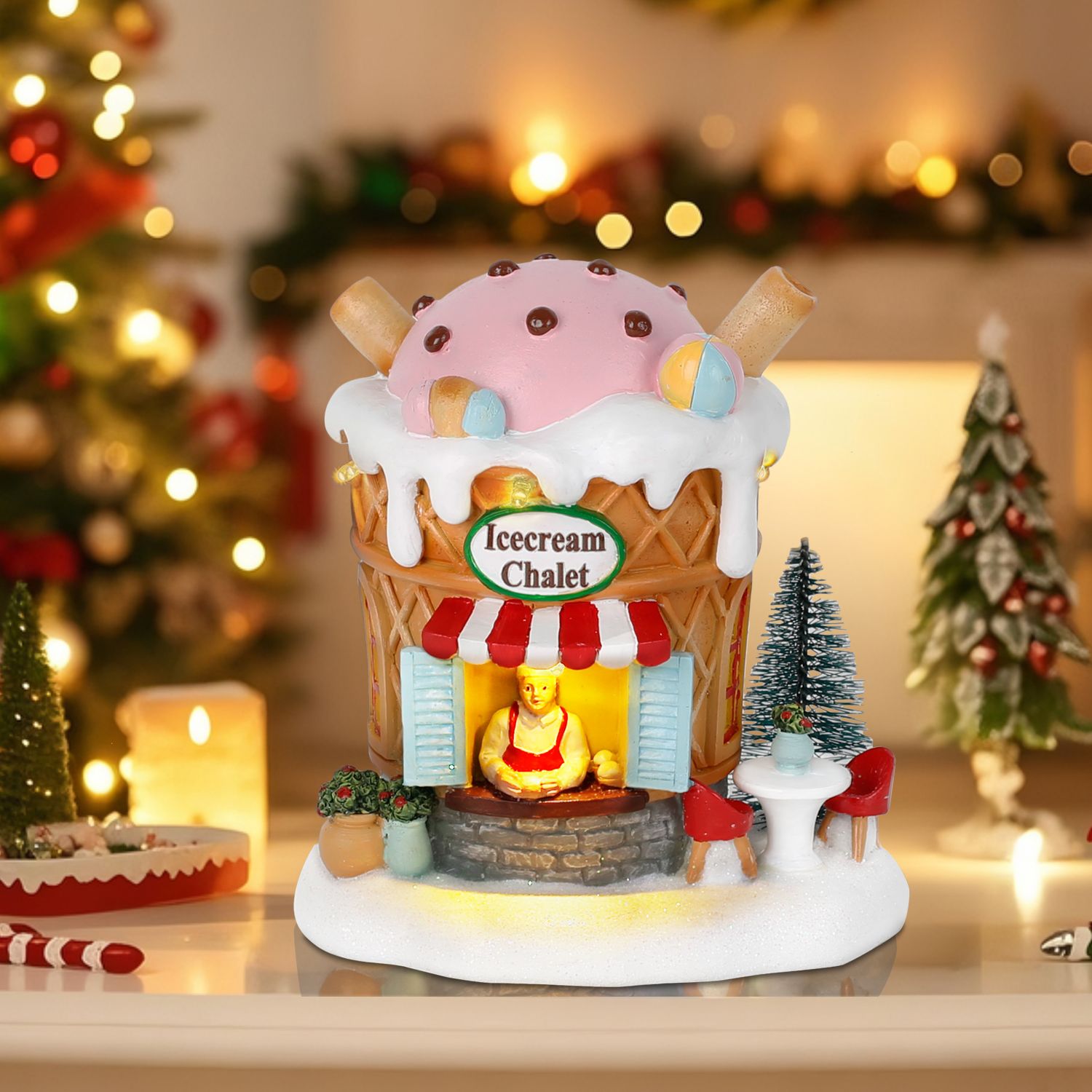 Home Fragrance Gingerbread - Ilumine a casa de vila de