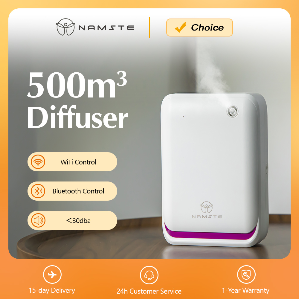 Home Fragrance Large - NAMSTE 500m3 Máquina de Aromaterapia de