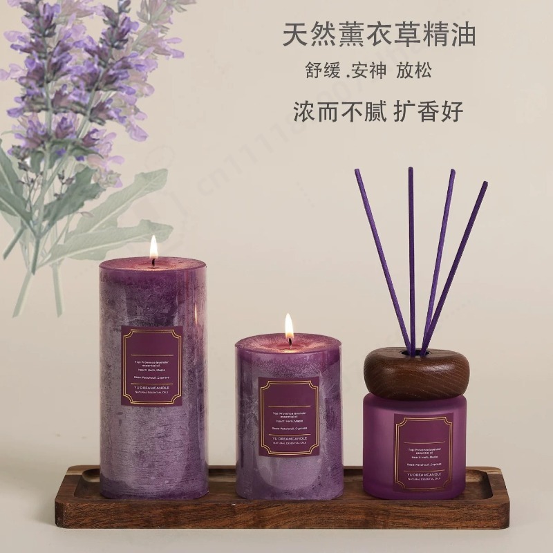 Home Fragrance Large - Caixa de Presente com Vela Aromática