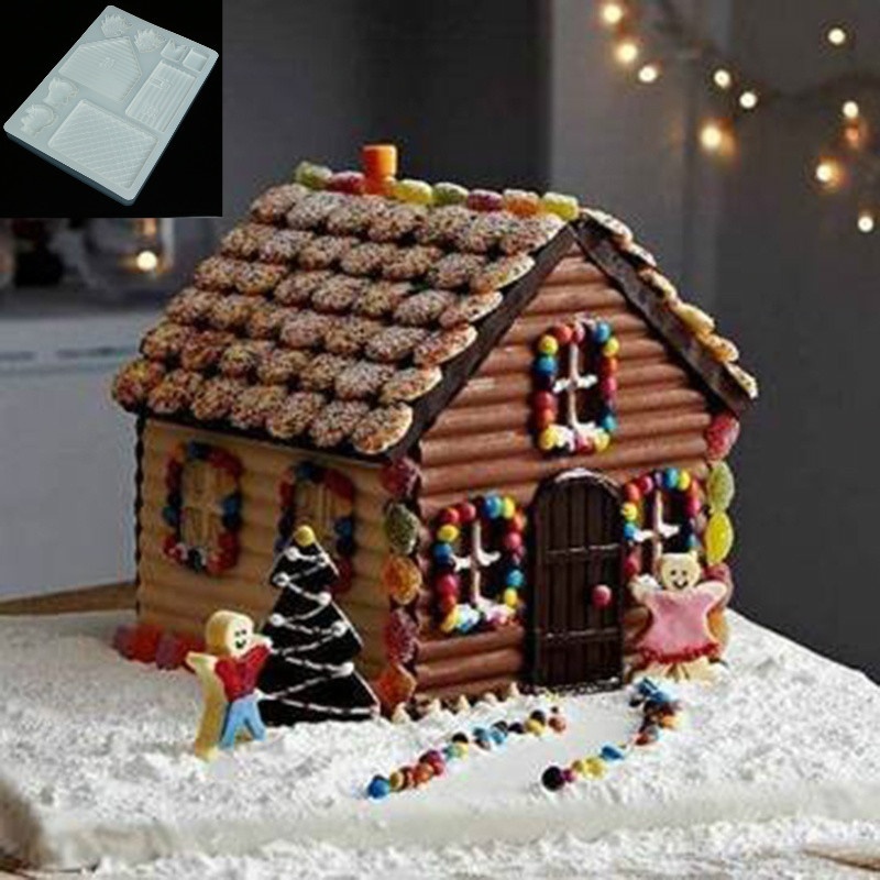 Home Fragrance Gingerbread - Molde de silicone 3d para porta