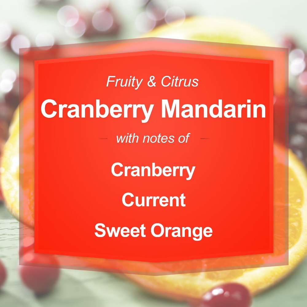 Vela Aromática de Cranberry e  - Home Fragrance Scented Candle avaliação e preço