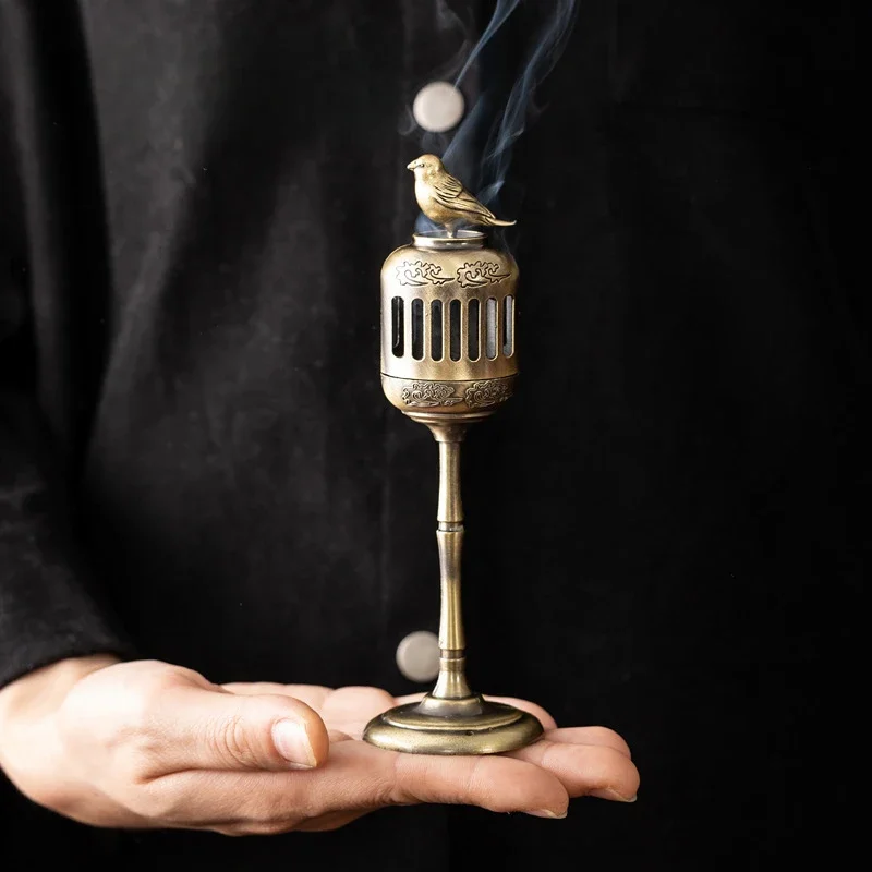 Matel magpie oco lâmpada sânda - Home Fragrance Incense avaliação e preço