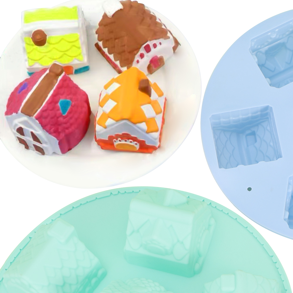 Gingerbread House Silicone Cak - Home Fragrance Gingerbread avaliação e preço
