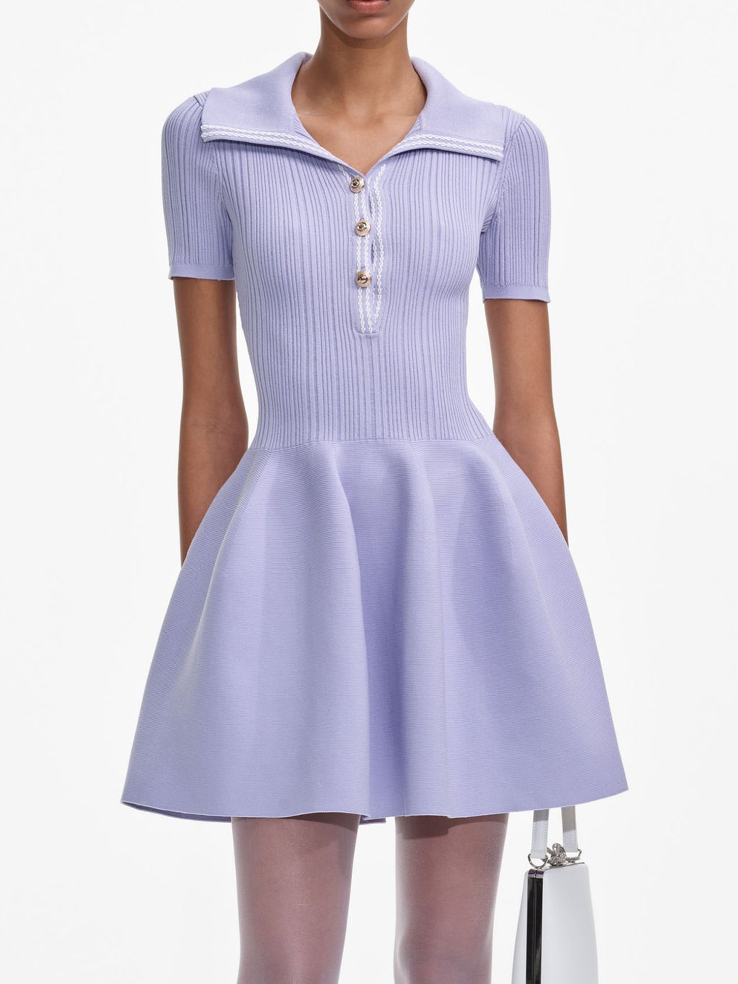 Vestido de malha com gola ande - Home Fragrance Large avaliação e preço