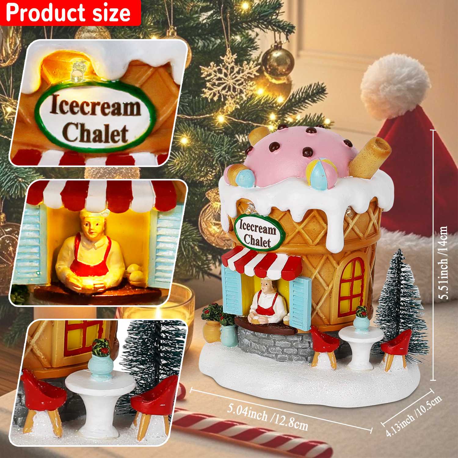 Ilumine a casa de vila de geng - Home Fragrance Gingerbread avaliação e preço