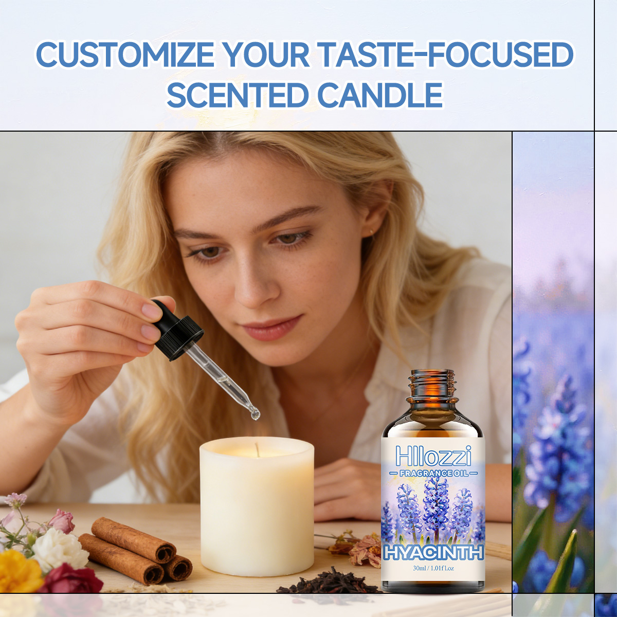 Óleo Fragrante de Jacinto: . E - Fragrance Your Home avaliação e preço
